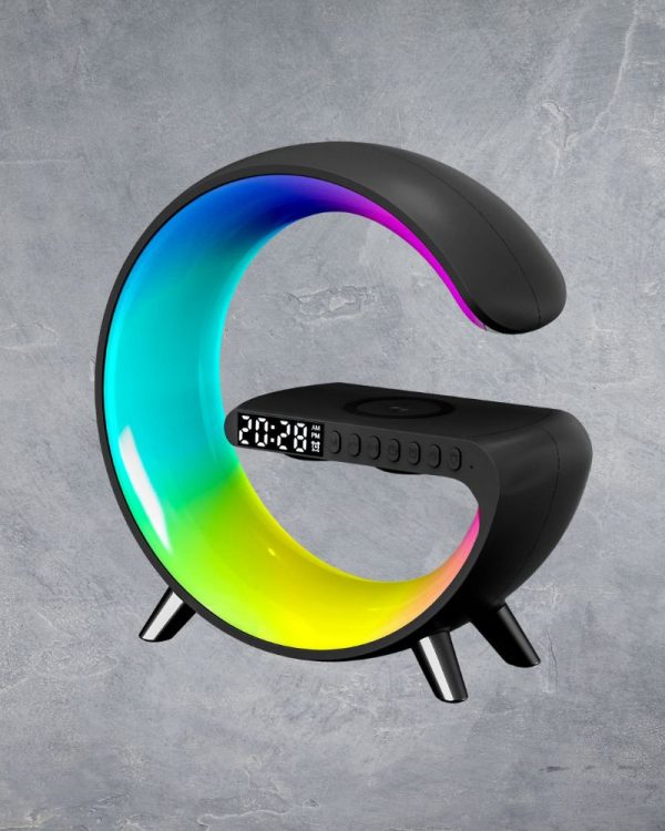 Smart Wireless Desk Alarm Clock Charger